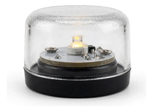 Mastro De Popa Luz De Alcançado 50cm 12v Preto Arieltek