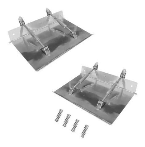Flap Para Barcos E Lanchas 28 X 40 Cm Inox Até 35 Pés