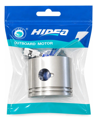 Pistão Completo Do Motor Popa Hidea 5 Hp Std Original
