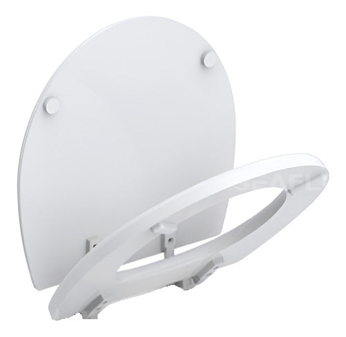 Tampa Para Vaso Sanitário Seaflo Branco Barco Motorhome