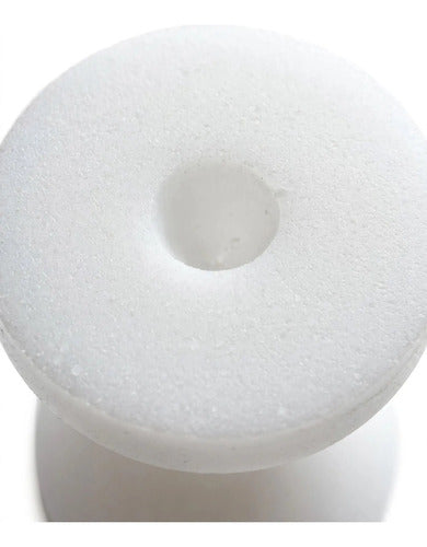 Apoio Rolete Branco 70x60mm Reboque Carreta Barco Lancha Jet