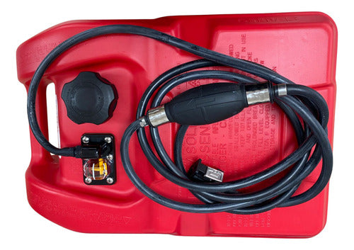 Tanque Combustível Motor Popa (24 L) C/ Medidor E Mangueira