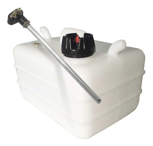 Tanque Gasolina Barco Lancha 12 L Pescador Engate Rápido Yamaha