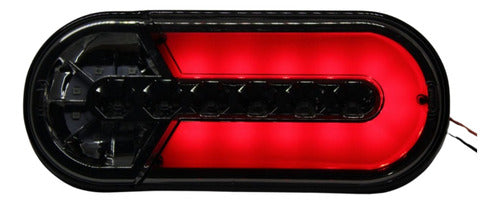 Lanterna Full Led Para Carretinha Par 3 Funções