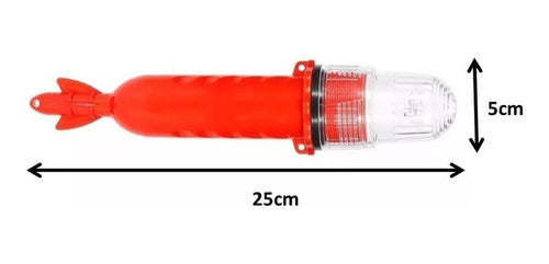 Estrobo Para Rede De Pesca Foto Celula Led