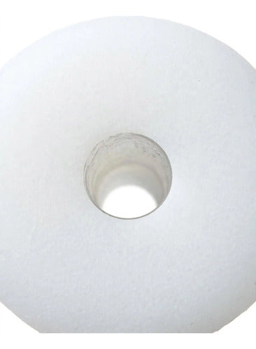 Apoio Rolete Branco 70x60mm Reboque Carreta Barco Lancha Jet