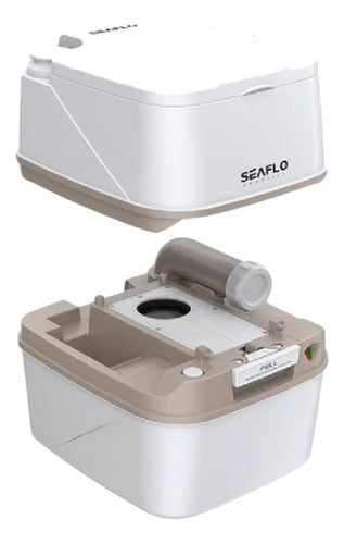 Banheiro Químico Vaso Portátil Multifuncional Luxo 18 L Seaflo