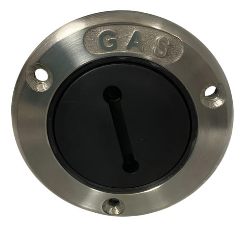 Bocal Abastecimento Gasolina Agulheiro P/ Barco Nylon / Inox