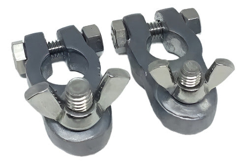 Terminal Conector Born De Bateria Chumbo L Barco Par