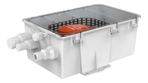 Caixa Coletora C/ Bomba De Porão Automática 750gph 12v Seaflo