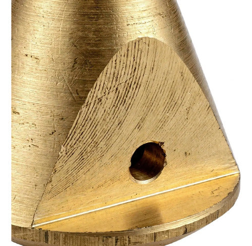 Porca Cone Hélice Para Motor De Popa Yamaha 8hp Pinado Dourado