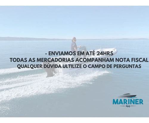 Caixa De Direção Com Bezel Motor De Popa Até 100 Hp